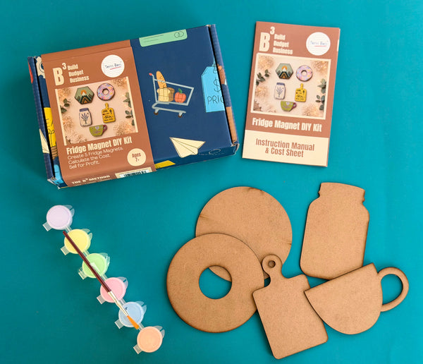 Fridge Magnet Business Learning Kit (13 Essential Materials)