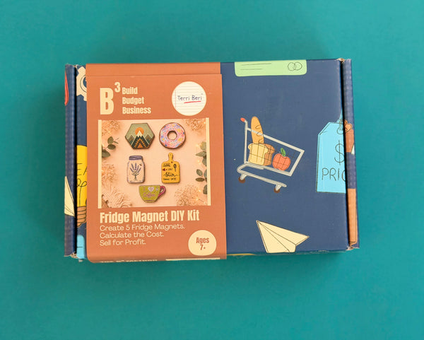 Fridge Magnet Business Learning Kit (13 Essential Materials)