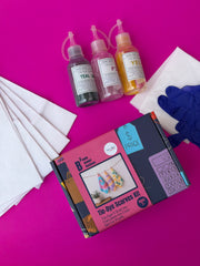 Tie-Dye Scarves Business Launch Kit (16 Essential Materials)