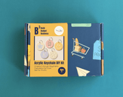 Acrylic Keychain Business Learning Kit (13 Essential Materials)